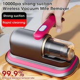 10kPa Handheld Mattress Vacuum Mite Remover Cordless Cleaner for Home - lattyboutique